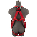 Safewaze FS77425-WE-2X Welding Full Body Harness: 1D, MB Chest/Legs, 2X - 2