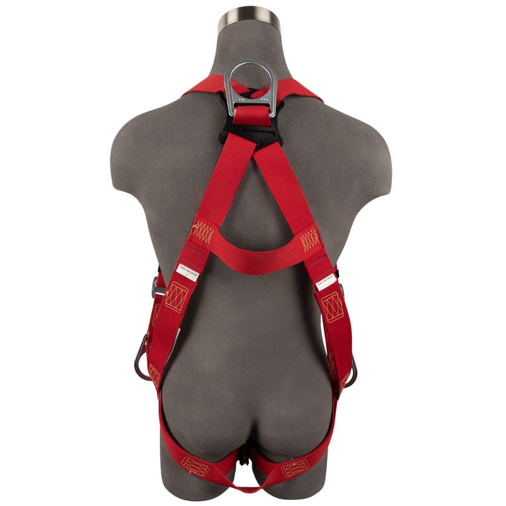 Safewaze FS77426-WE-2X Welding Full Body Harness: 3D, MB Chest/Legs, 2X - 2