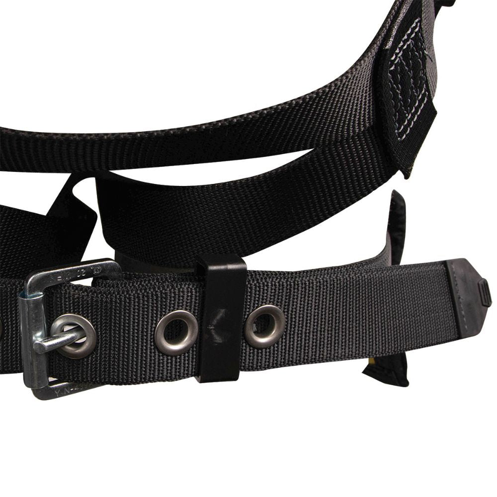 Safewaze FS77635-OD-2X Oil & Gas Full Body Harness: 1D, Derrick Belt, Alu QC Chest, FD, TB Legs, 2X - 7