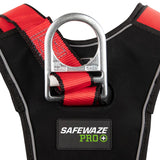 Safewaze FS77635-OD-2X Oil & Gas Full Body Harness: 1D, Derrick Belt, Alu QC Chest, FD, TB Legs, 2X - 10