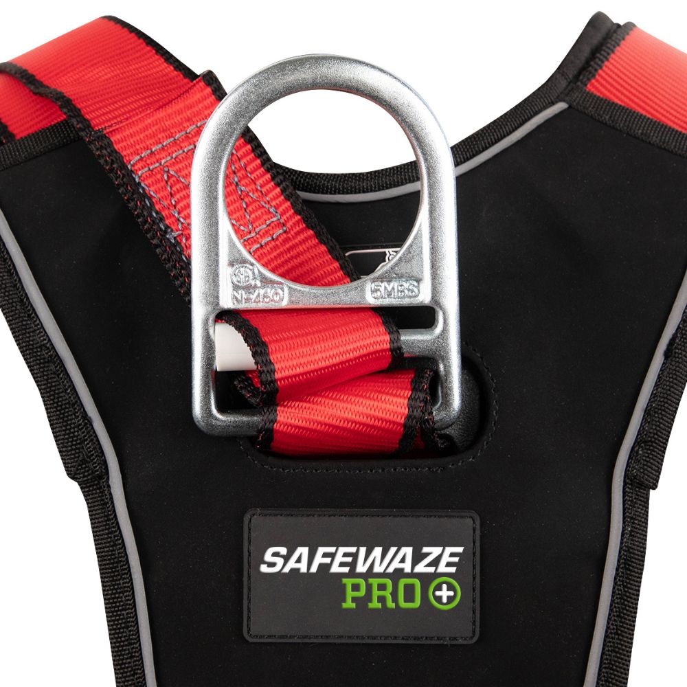 Safewaze FS77635-OD-S/M Oil & Gas Full Body Harness: 1D, Derrick Belt, QC Chest, Fd, Tb Legs - 10