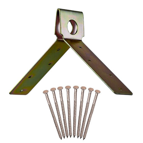 Safewaze FS871N Knock-Down Roof Anchor, 8-Piece Nails