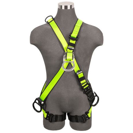 Safewaze FS9000-COS Wind & Tower Crossover Harness: Alu 3D, Alu QC Torso, Alu FD, Alu QC legs