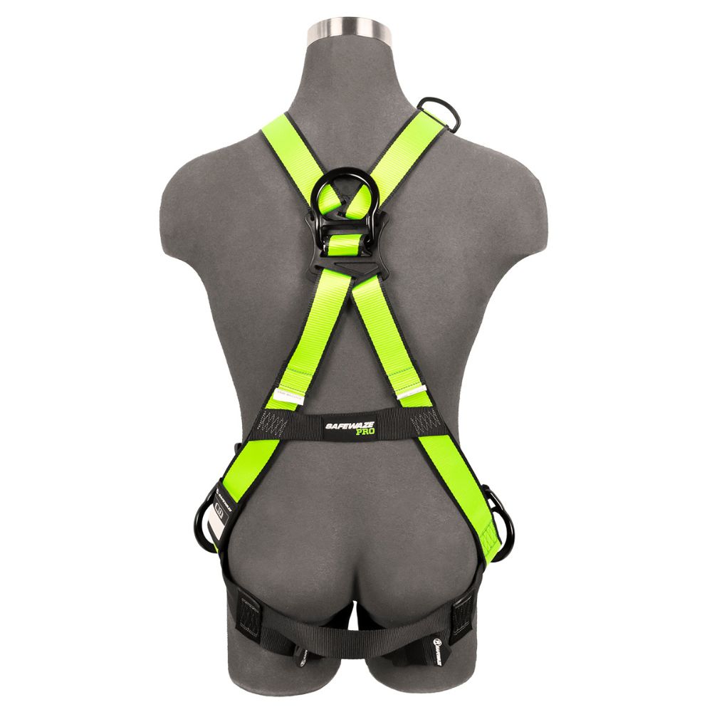 Safewaze FS9000-COS Wind & Tower Crossover Harness: Alu 3D, Alu QC Torso, Alu FD, Alu QC legs - 2