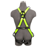 Safewaze FS9000-COS Wind & Tower Crossover Harness: Alu 3D, Alu QC Torso, Alu FD, Alu QC legs - 2