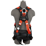 Safewaze FS99160-EFD-2X V-Line Construction Harness: 3D, MB Chest, FD, TB Legs, 2X - 2