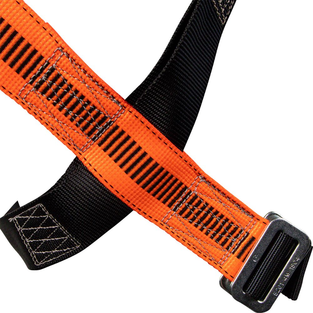 Safewaze FS99280-E V-Line Full Body Harness: Universal, 1D, Mb Chest, Mb Legs - 4