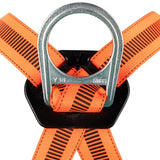 Safewaze FS99280-E V-Line Full Body Harness: Universal, 1D, Mb Chest, Mb Legs - 8