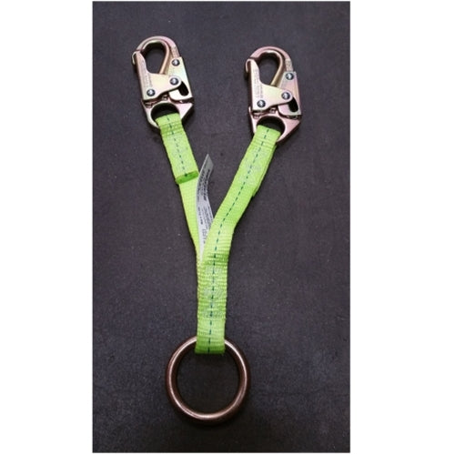 Safewaze PC-070-W 18" Web Positioning Lanyard With Snap Hook & O-Ring