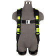 Safewaze SW280-QC-2X PRO Full Body Harness: 1D, QC Chest/Legs, 2X