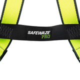 Safewaze SW280-QC-2X PRO Full Body Harness: 1D, QC Chest/Legs, 2X - 6