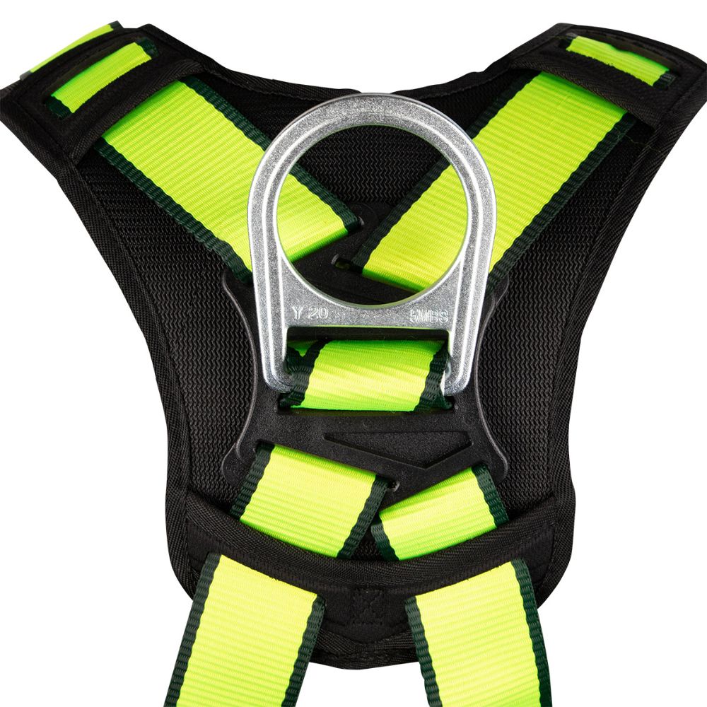 Safewaze SW280-QC-2X PRO Full Body Harness: 1D, QC Chest/Legs, 2X - 7