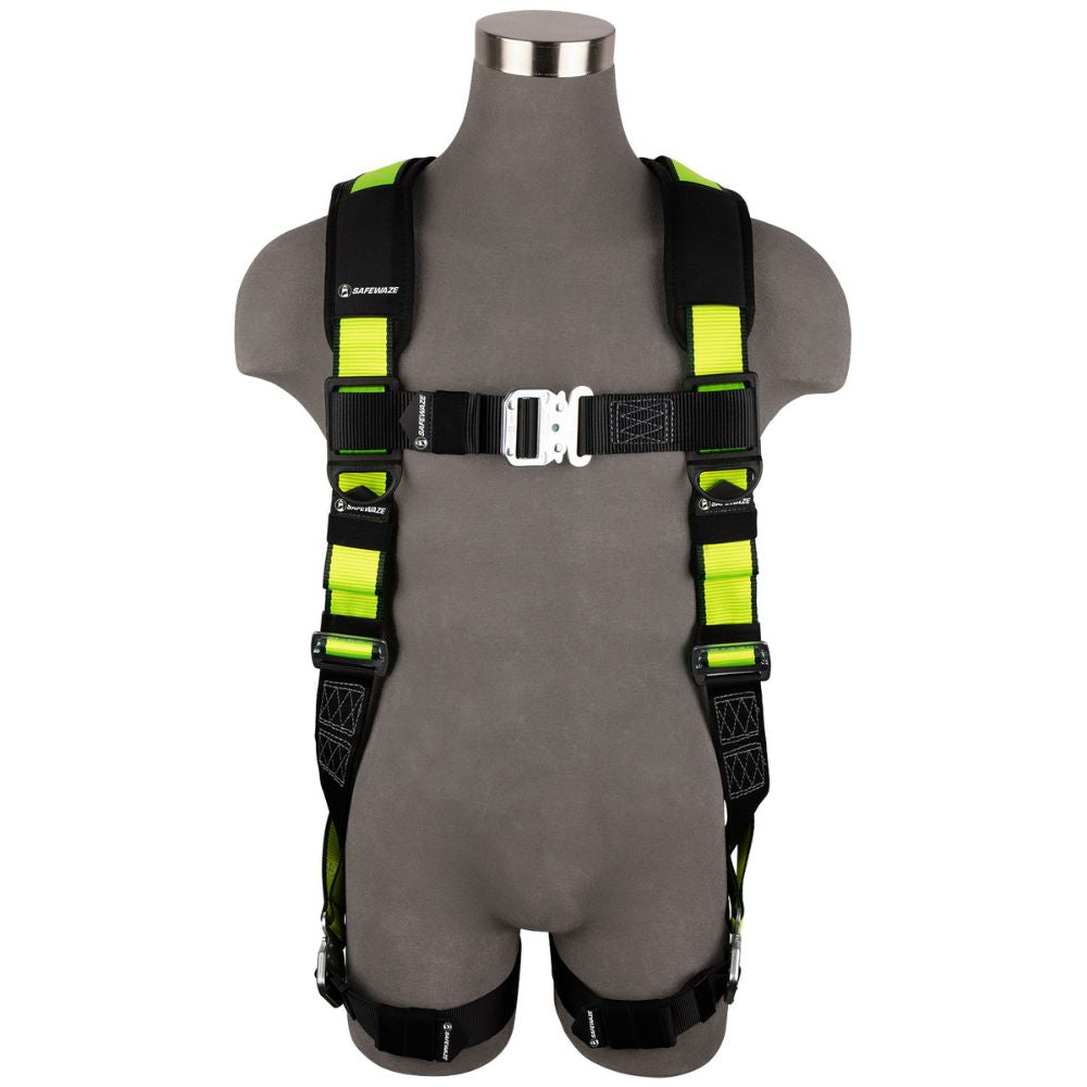 Safewaze SW280-QC-XS PRO Full Body Harness: 1D, QC Chest/Legs, XS