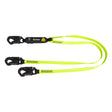 Safewaze SW561-AF-DE Arc Flash 6' Energy Absorbing Lanyard: Dual Leg, Dielectric Snap Hooks