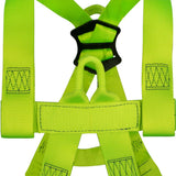 Safewaze SW77125-UTQC-SL-2X Arc Flash Full Body Harness: Soft Dorsal & Sternal Loop, DE MB Torso, DE QC Legs, 2X - 4