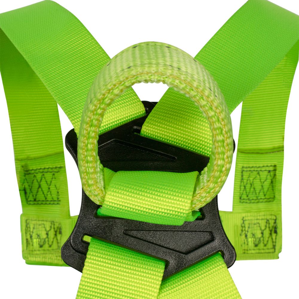 Safewaze SW77125-UTQC-SL-XS Arc Flash Full Body Harness: Soft Dorsal & Sternal Loop, DE MB Torso, DE QC Legs, XS - 6