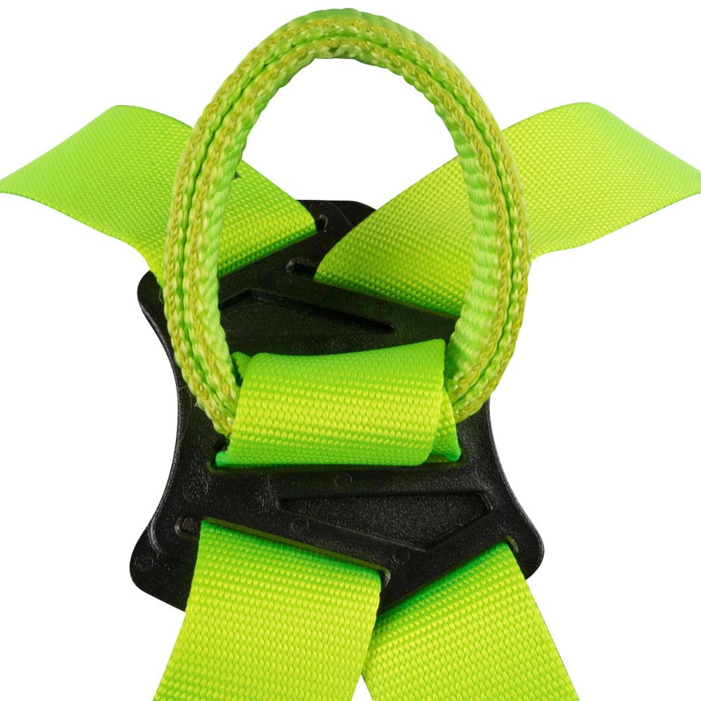 Safewaze SW77225-UT2QCSL-3X Arc Flash Full Body Harness: Soft Loop, 1D, DE MB Torso, DE QC Chest/Legs, 3X - 8