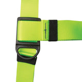 Safewaze SW77225-UT3QC-2X Arc Flash Full Body Harness: DE 1D, DE MB Torso, DE QC Chest/Legs, 2X - 4