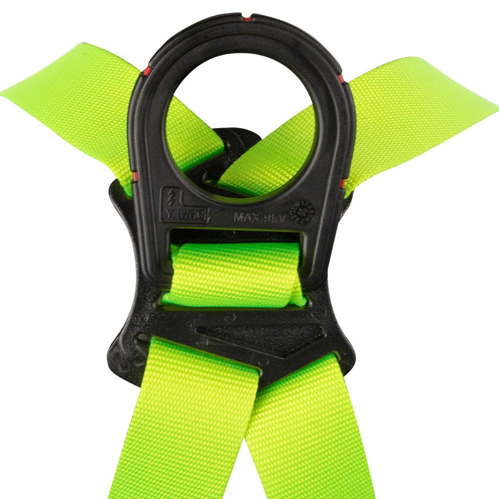 Safewaze SW77225-UT3QC-2X Arc Flash Full Body Harness: DE 1D, DE MB Torso, DE QC Chest/Legs, 2X - 7