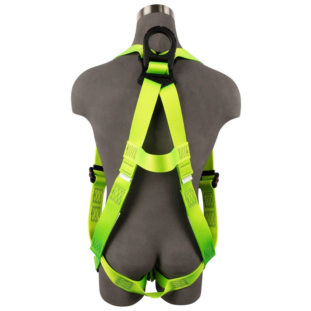 Safewaze SW77225-UT3QC-4X Arc Flash Full Body Harness: DE 1D, DE MB Torso, DE QC Chest/Legs, 4X - 2