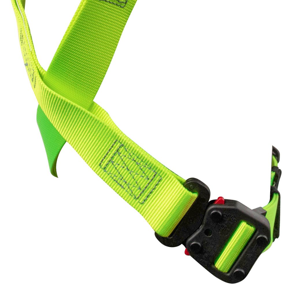 Safewaze SW77225-UT3QC-XS Arc Flash Full Body Harness: DE 1D, DE MB Torso, DE QC Chest/Legs, XS - 5