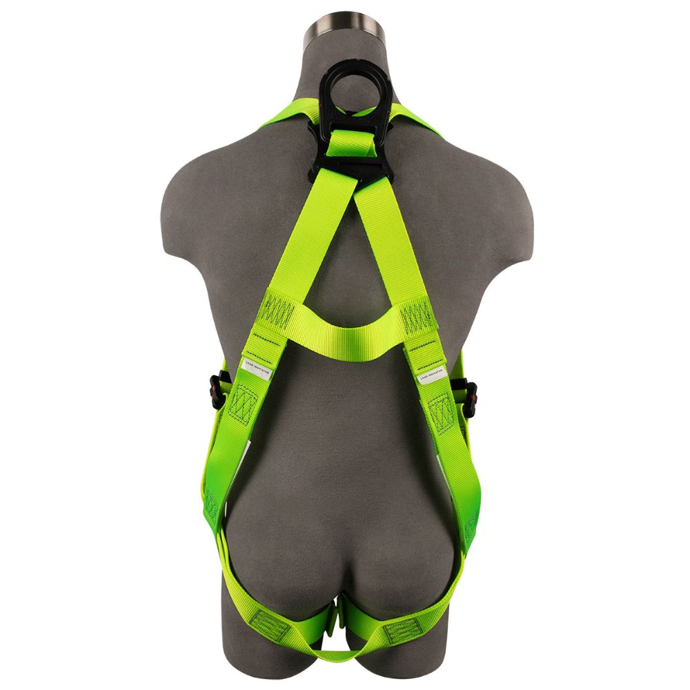 Safewaze SW77225-UTQC-2X Arc Flash Full Body Harness: DE 1D, DE MB Torso, DE MB Chest, DE QC Legs, 2X - 2