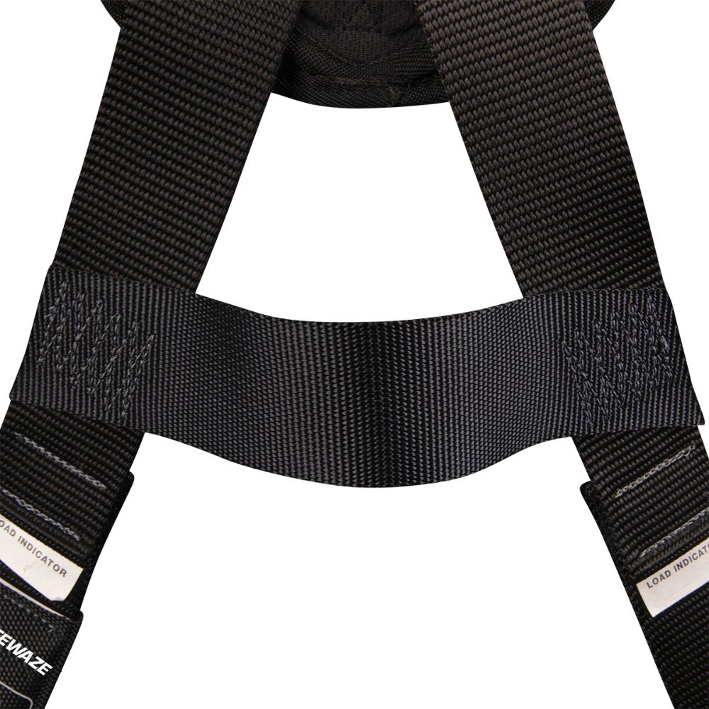 Safewaze SW99280-HW-3X/4X Heavyweight Full Body Harness: 1D, MB Chest, TB Legs, 3X/4X - 4