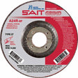 Sait 20079 A24R Type 27 Depressed Center Grinding Wheel 6 in. x 1/4 in. x 7/8 in.