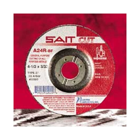 Sait 22045 6" x 1/8" x 7/8" Metal Cut-Off Wheel