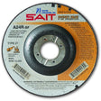 Sait 22055 7" x 1/8" x 7/8" Pipeline Type 27 Aluminum Oxide Grinding Wheel A24R