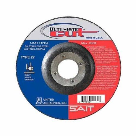 Sait 22380 4-1/2" X .045" X 7/8" Type 27 Ult.Cutoff Wheel