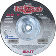 Sait 22633 Z-Tech Pipeline Type 27 Grinding Wheel, 6 in. x 1/8 in. x 5/8-11 Hub (10 Pack)