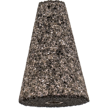 Sait 25102 2-1/2" x 1-1/2" x 5/8"-11 Type 17 Aluminum Oxide Cone