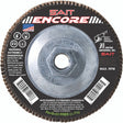 Sait 71219 4-1/2 in Type 27 Zirconia Alumina Flap Disc 80 Grit with 5/8-11 Hub (1 Each)