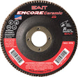 Sait 72823 ENCORE Ceramic Flap Disc T29 4.5 x 7/8 80X, 10 Pack