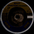 Sait 78330 OVATION Ceramic Flap Disc 5 x 5/8-11 80X, 10 Pack