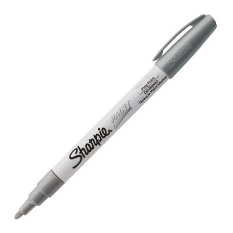 Sanford 1874889 Sharpie Oil Based Fine Point Metallic Silver Paint Marker