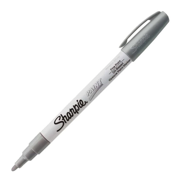Sanford 1874889 Sharpie Oil Based Fine Point Metallic Silver Paint Marker
