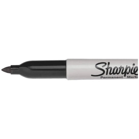 Sanford 30001B Sharpie Fine Tip Permanent Marker Black 5.8 x 3.3 x 1.2"