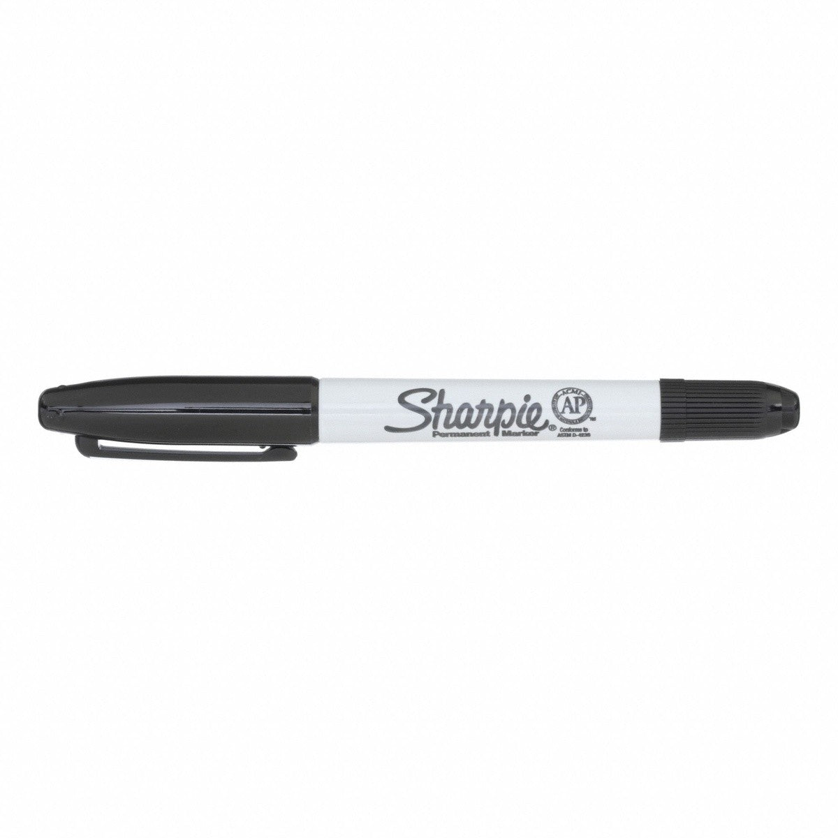 Sanford 32001B Sharpie Twin Tip Permanent Marker Black Fine and Ultra Fine Tips