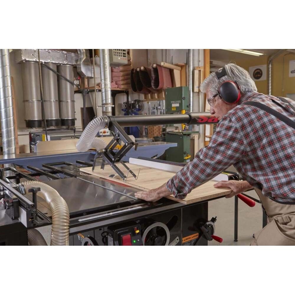 SawStop ICS53230-ATGI36 Industrial 5HP 3-Phase 230V Cabinet Saw with 36 Inch Industrial T-Glide Advance Rip Fence, Rails and Extension Table - 6