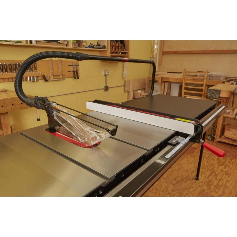 SawStop PCS175-ATGP52 Professional 1.75HP Cabinet Saw with 52 Inch Professional T-Glide Advance Rip Fence, Rails & Extension Table - 4