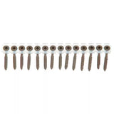 Senco 08D200W 8 x 2 in. Coarse Galvanized Square Drive Collated Deck Screw (1000 Pack) - 3