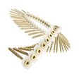 Senco 08F200Y Duraspin #8 x 1-3/4" Flooring to Wood Collated Screw (1, 000 per Box)