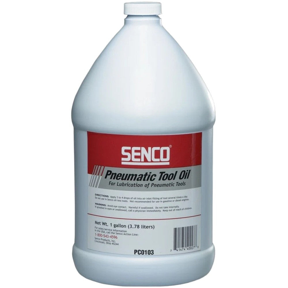 Senco PC0103 Pneumatic Tool Oil with Corrosion Protection for Air Tools (1 Gallon)