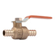 SharkBite 22461LF 1/2 in. x 1/2 in. Lead-Free Brass Quarter-Turn PEX Ball Valve