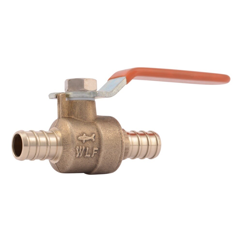 SharkBite 22461LF 1/2 in. x 1/2 in. Lead-Free Brass Quarter-Turn PEX Ball Valve
