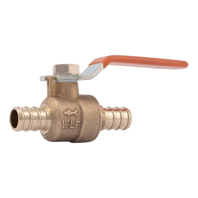 SharkBite 22461LF 1/2 in. x 1/2 in. Lead-Free Brass Quarter-Turn PEX Ball Valve