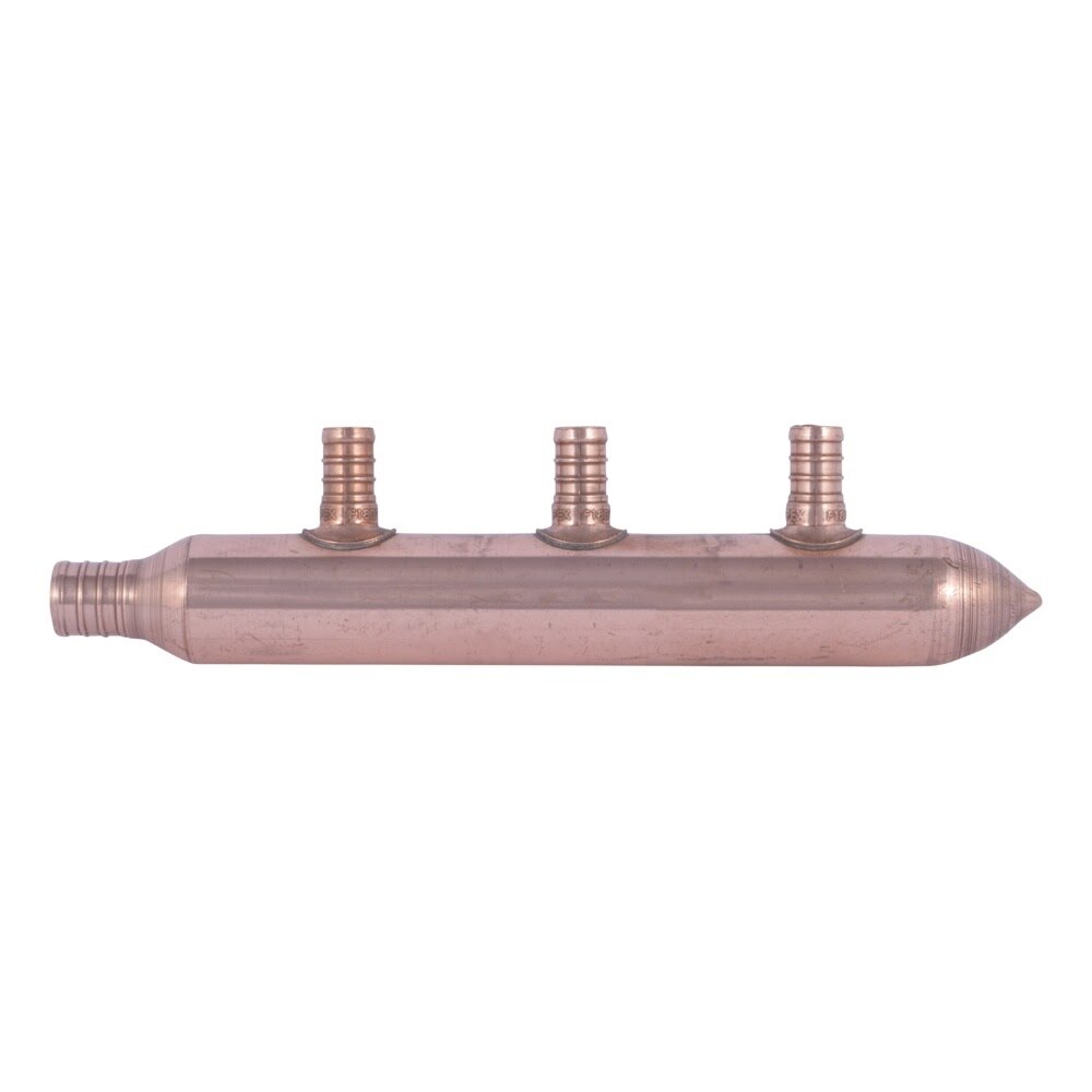 SharkBite 22783 3 Port Multi Port Closed Tee for PEX 3/4 in Inlet x 1/2 in Outlet - 2