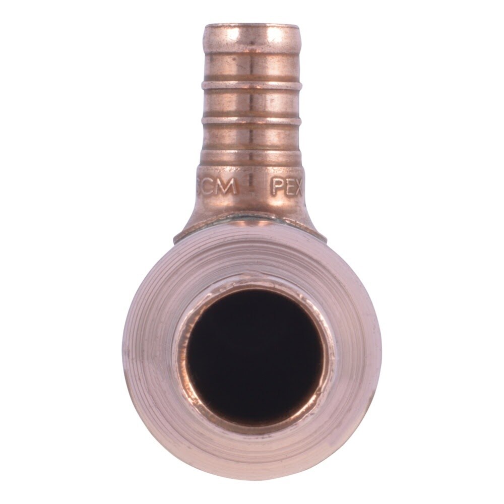 SharkBite 22783 3 Port Multi Port Closed Tee for PEX 3/4 in Inlet x 1/2 in Outlet - 3